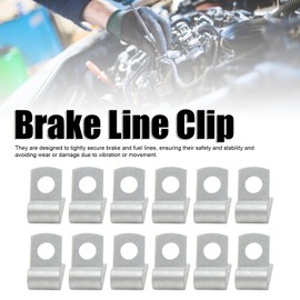 Abrazadera de manguera de freno de seguridad de alta resistencia, universal de 3/16, 1/4, 5/16 y 3/8, kit de manguera de motor