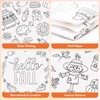 Fall Coloring Poster 43x31 Inches Giant Drawing Poster for Boys