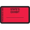 Pengad STATE'S EXHIBIT Preprinted Labels 7/8 X 1-1/2 Red 480