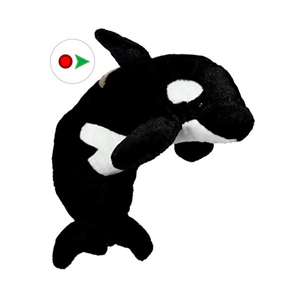 Stuffems Toy Shop Record Your Own Plush 16 inch Onyx