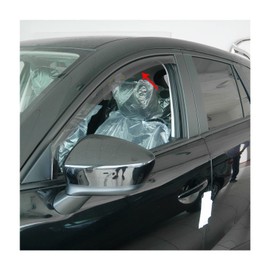 OMAC Window Visor Vent Rain Guard Deflector for Mazda CX-5 2013-2016 Black Smoke 2 Pcs