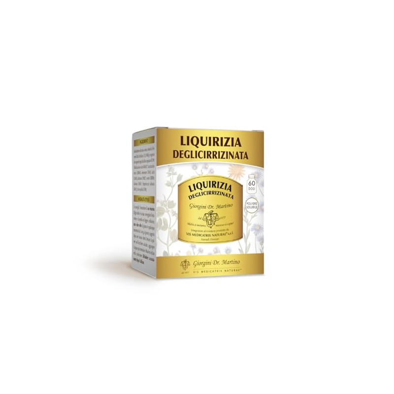 Dr Giorgini LIQUIRIZIA DEGLICIRRIZINATA polvere solubile - 100 g