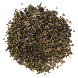 Organic Positively Tea Company, Spearmint, Green Tea, Loose Leaf, 16 Ounce