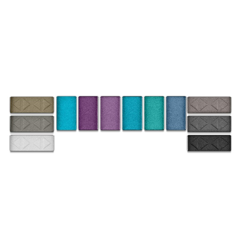 L.A. COLORS Day to Night 12 Color Eyeshadow, After Dark