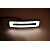 ES 2 x Front Position Lighting White LED Roof Cabin