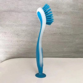 Itisyou Kitchen Brush, Dish Scrub Brush, Kitchen Brush, Handle Brush with Suction Cup, Multi-Purpose, Cleaning Scrub Brush, Set of 3