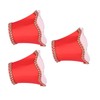 3Pcs E14 Fabric Lamp Shade Modern ClipOn Lampshade for Home