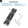 INNOREL Cheese Plate Multipurpose Camera Bracket 6061-T6 Aluminum Alloy DIY