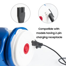 CASIMY Pool Vacuum 2Pin Charger Compatible with Pool Blaster Water Tech LC099-2SK 22151EL Centennial Li 22051EL Catfish Li 20050CL Ultra 21051DL Pulse CENT2012 Hydro 500 26051SL Eclipse 24050GL Cord