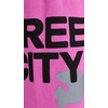 FREECITY Women's Sweats, Tokyo Pink/Red, XL