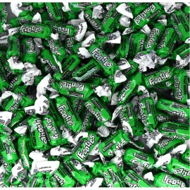 Frooties Green Apple Tootsie Roll Chewy Candy 360 Piece Count, 38.8 oz Bag