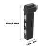 ECSiNG USB Extender Hub 4 Port 180° Rotation USB Hub