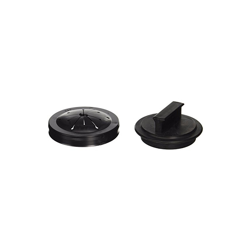 Waste King Black Disposer EZ Mount Garbage Disposal Stopper and