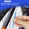 BTtime Bicycle Wheel Spokes, Set of 36, Reflector Wheels, Anti-Theft,