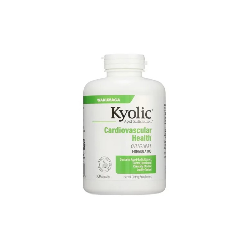 Kyolic Extracto De Ajo Envejecido 600mg 300 Cápsulas