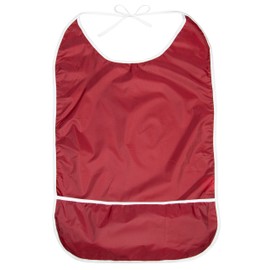 ZOLLNER Bib for Adults, 65 x 39 cm, Many Colours, 236, red
