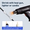 SUPVAN G15M Series Heat Shrink Tubing for Thermal Transfer, 0.35''