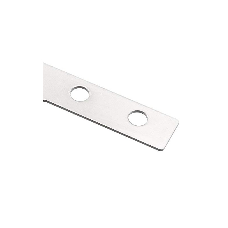 sourcing map Flat Angle Bracket Plate L Shape Repair Joining