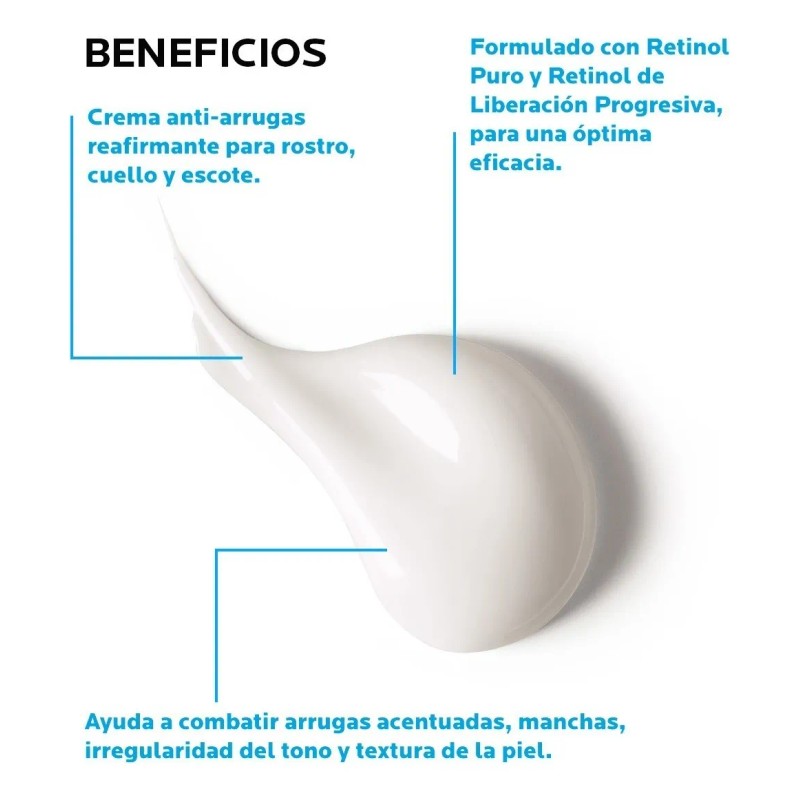 Crema La Roche Posay Redermic Retinol Anti Arrugas De 30ml