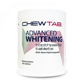 Weldental Chewtab Advanced Whitening Toothpaste Tablets with Nano-Hydroxyapatite Refill (Watermelon)
