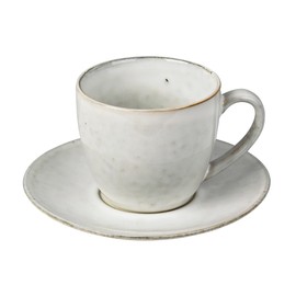 broste Copenhagen Nordic Sand Cup with Saucer 0.15 L