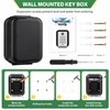 HUANLANG Lock Box for Keys with Code, Waterproof Key Lock