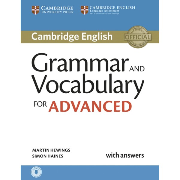 Grammar and Vocabulary for Advanced: Book with answers and audio
