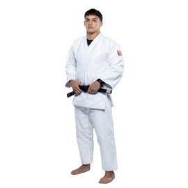 FUJI Euro Competition Judo Gi for Men and Women (Belt Not Included), Size 2.5