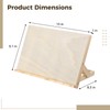 Tabletop Easel for Painting, 13x9.1 Wooden Art Easel Tabletop with