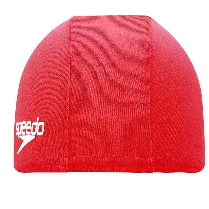 Speedo Kid's Polyester Cap, Pink, One Size