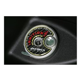 ADIO BK48217 Key Cylinder Emblem Black Cygnus X (2/3/4 Type) Majesty S