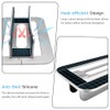 Mac mini Vertical Stand, IFCASE Aluminum Non-Slip Desktop Vertical Stand