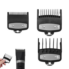 3PCS for Wahl Clipper Guards Durable Easy to Clean for Wahl Guards Compact and Lightweight Hair Clipper Guards Compatible with Wahl Clippers 0.5 1.5 for Professional Hair Salons or Daily Use