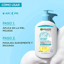 Kit Garnier Express Aclara Anti-Imperfecciones: Gel Limpiador Facial 250ml + 22 Parches Pimple Patch 8H Invisible con Tecnología Hidrocoloide, Reduce Granitos y Puntos Negros, Control de Grasa