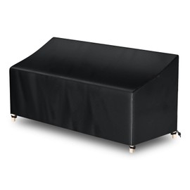 Awnic Garden Bench Cover for Protective Cover Tarpaulin Waterproof 420D Polyester 175 x 85 x 65/90 cm
