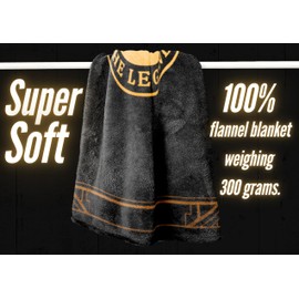 InnoBeta Initial Birthday Gifts for Men, The Man The Myth The Legend Gift Ideas for Dad, Grandpa, Uncle - 300gsm Flannel Blanket - 60"x 80"M