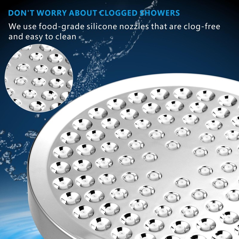 Nuodan High Pressure Rain Shower Head - High Flow Rainfall