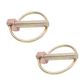 12PCS Trailer Hitch Locking Pin,Trailer Coupler Pin 5/16'' Diameter Type Shaft Locking Pin Set,Quick Release Wire Lock Pin Lawn Mower Hitch Pin。 (7.8x45mm)