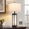 Modern Table Lamps for Living Room, Industrial Beside Lamps with