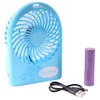 halinfer Portable Mini Fan for Cat Backpack Carrier, USB Rechargeable