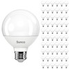 Sunco 60 Pack G25 LED Light Bulbs, Globe Vanity Lights