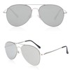 SOJOS Classic Aviator Sunglasses for Women Men Metal Frame Spring