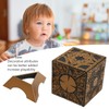 Detachable Rotatable Puzzle Box Functional Educational Lock Puzzle Box Prop