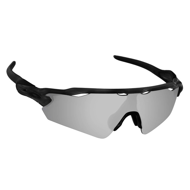Alphax Silver Titanium Polarized Replacement Lenses for Oakley Radar EV