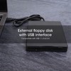 Portable 3.5-Inch USB Floppy Drive Card Reader Ultra-Slim External Floppy