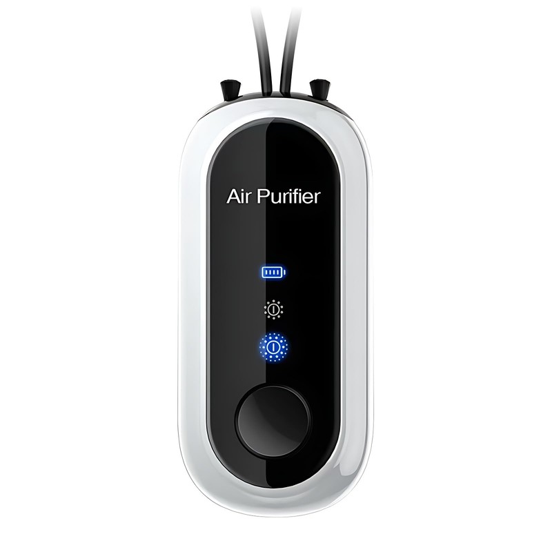 Wearable Air Purifier,Portable Negative Ion Generator Necklace,Efficient Ion Purification Smoke,Peculiar