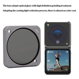 Goshyda Camera Lens Filter Kit Multi Coated Lens ND Neutral Density Lens Filter Replacement ND4/ND8/ND16/ND32/ND64 for Action 2(ND8)