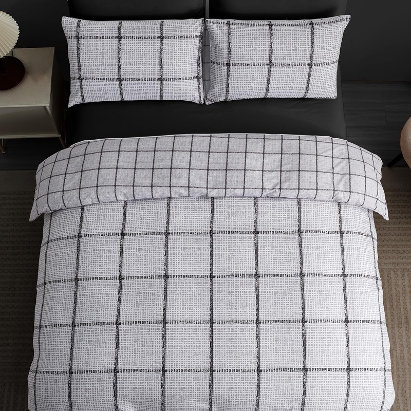 Pamposh Double Duvet Set Premium Brushed Microfiber Duvet Cover Double