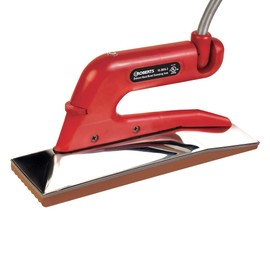 Roberts 10-282G-2 Deluxe Heat Bond Carpet Iron with Non-Stick Grooved Base , Red