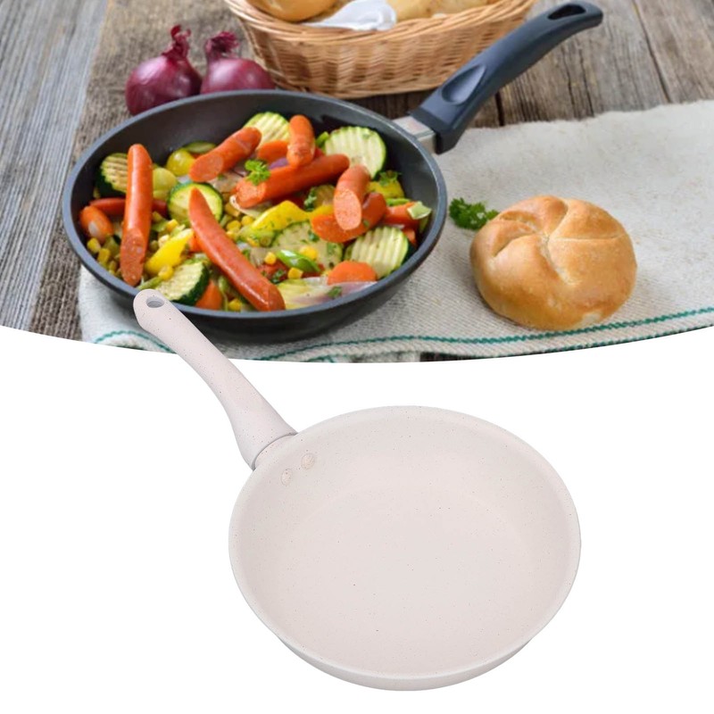 Nonstick Frying Pan Aluminium Alloy Rapid Heating Multifunction Ergonomic Handle